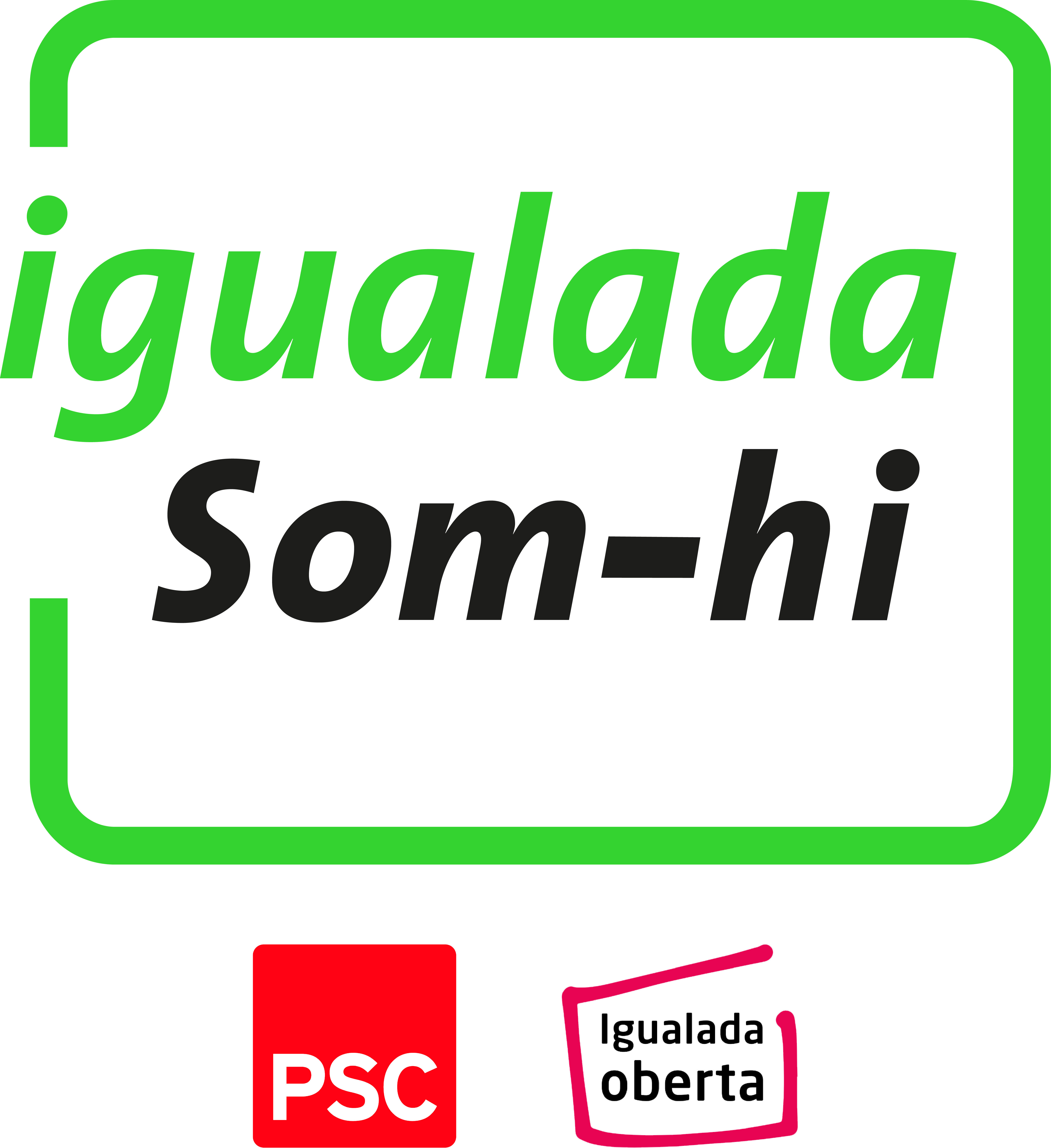 Logo Igualada Som-hi