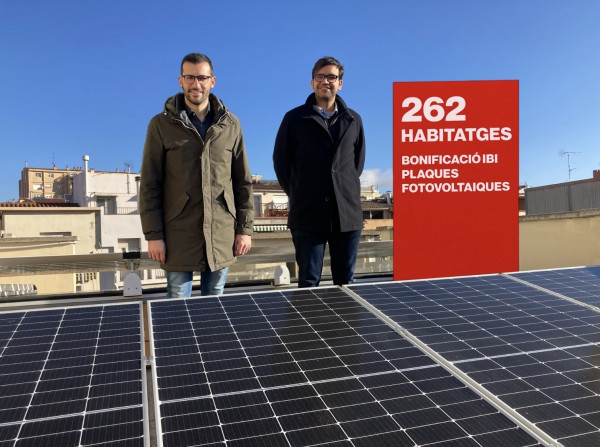 Igualada Som-hi anuncia que, en dos anys, 262 habitatges ja tenen la bonificació de l’IBI per instal·lar plaques fotovoltaiques que va impulsar