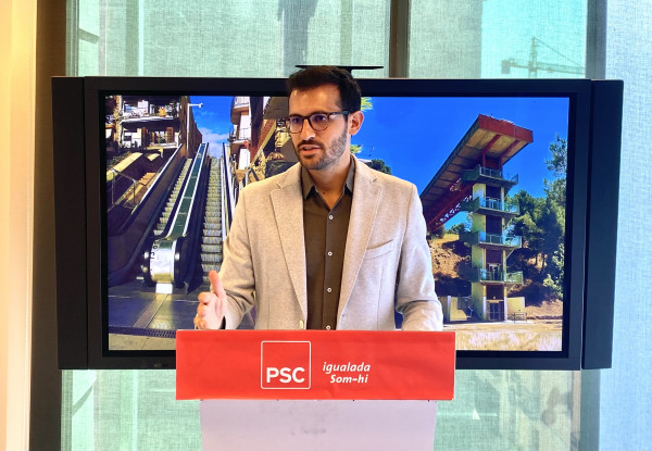 Igualada Som-hi denuncia que l’ascensor de Fàtima-Set Camins porta un mes aturat i les escales mecàniques acumulen avaries