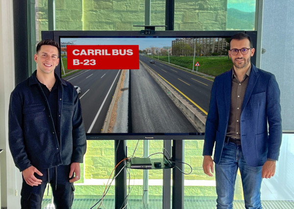 Igualada Som-hi celebra la inauguració del carril bus de la B-23 perquè farà el bus d’Igualada a Barcelona més ràpid