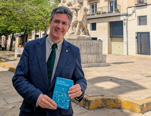 L’alcalde de Vilafranca presentarà el seu nou llibre “La força de les ciutats” a Igualada amb un diàleg amb Jordi Cuadras
