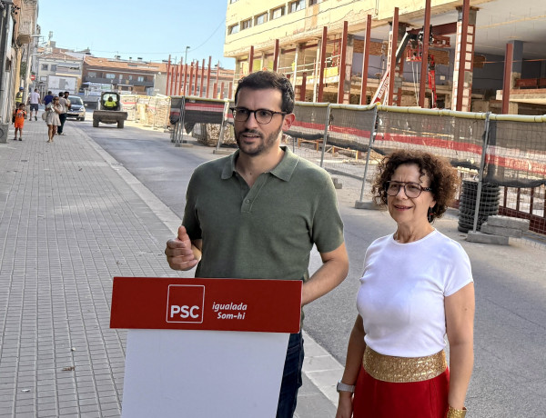 El PSC denuncia el nou retard de les obres del Mercat i lamenta que Junts incompleixi totes les promeses