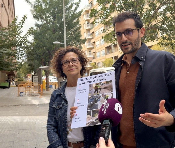 Jordi Cuadras anuncia l’estrena de la Unitat de Neteja Barris a Fons per fer neteges en profunditat a tots els barris d’Igualada